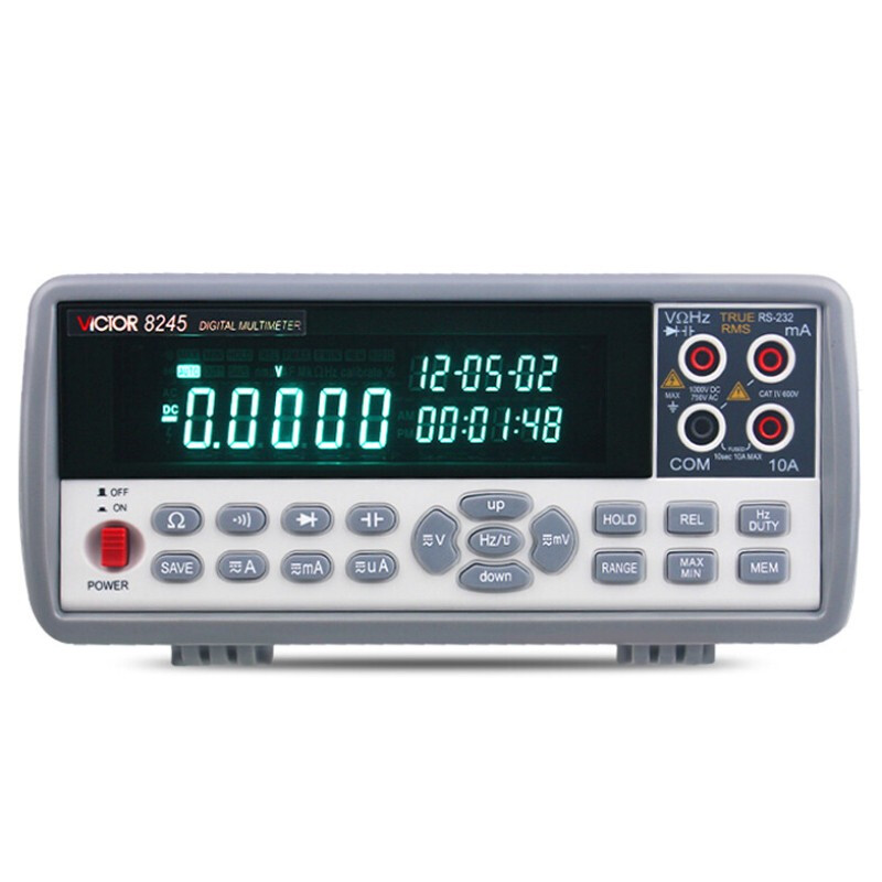 勝利儀器VC8245 專業之選，高精度臺式萬用表的卓越性能解析